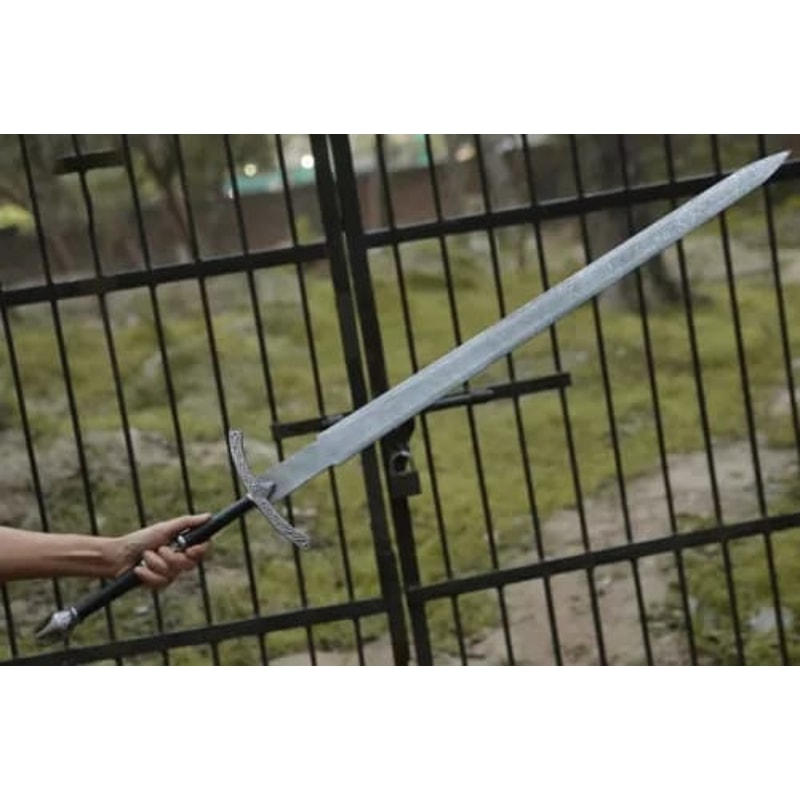 Lord Of The Rings Handmade Replica Sword Of The Witchking Sword Master Sword Cosplay Sword Anime Sword Engraved 1