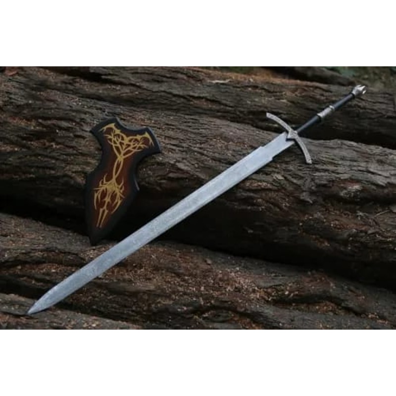 Lord Of The Rings Handmade Replica Sword Of The Witchking Sword Master Sword Cosplay Sword Anime Sword Engraved 0