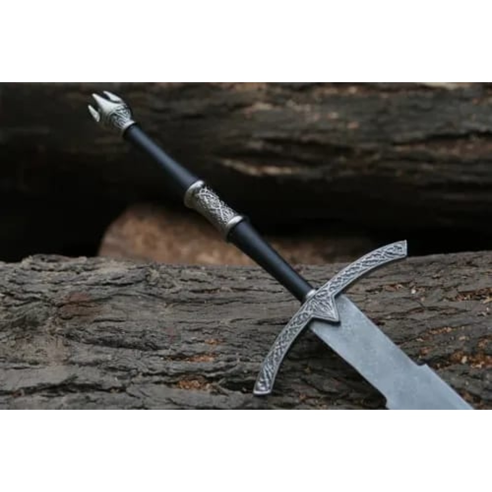 Lord Of The Rings Handmade Replica Sword Of The Witchking Sword Master Sword Cosplay Sword Anime Sword Engraved 6