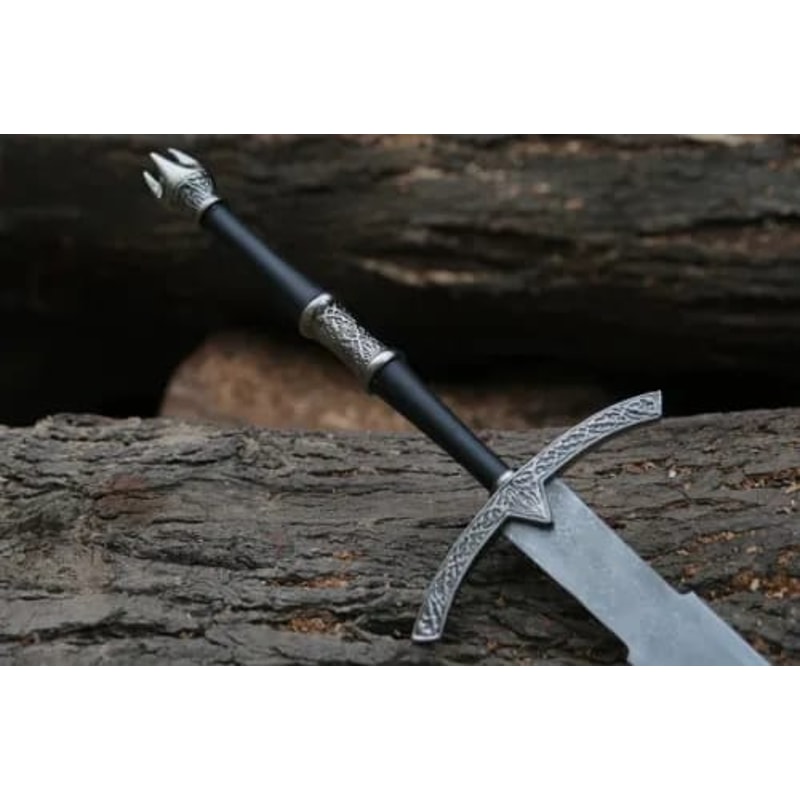 Lord Of The Rings Handmade Replica Sword Of The Witchking Sword Master Sword Cosplay Sword Anime Sword Engraved 6