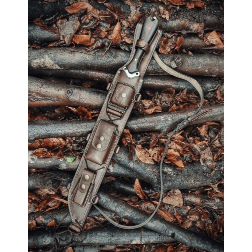 Handmade Spring Steel Sword 5160 Carbon Steel Short Sword With Leather Sheath Collectible Medieva 5