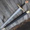 Templar Knights Battle Ready Sword HandForged 1095 Steel 0