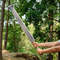 HandForged Konda Ikakalaka Sword  5160 Carbon Steel Blade  Functional  Sharpened 38 African Sword   3