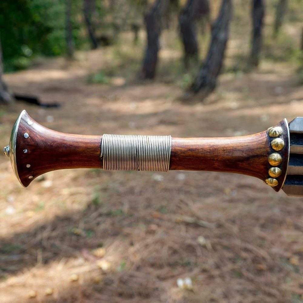 HandForged Konda Ikakalaka Sword  5160 Carbon Steel Blade  Functional  Sharpened 38 African Sword   5