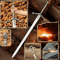 Handmade Legend Of The Seeker Scottish Claymore Sword  Stainless Steel Medieval Sword With Leather  0