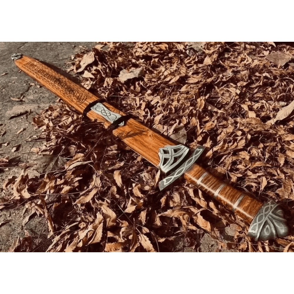 HandForged Damascus Steel Northmen Sword Medieval Viking Collectors Item 1