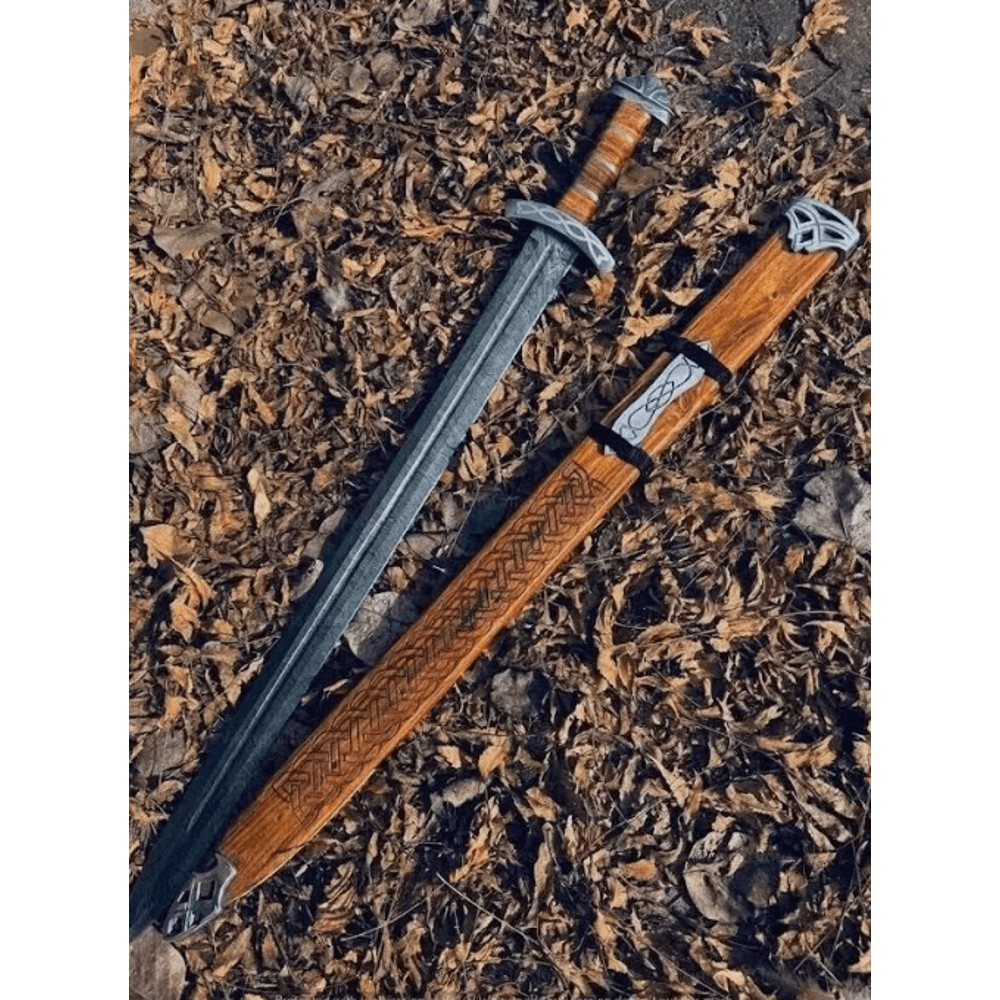 HandForged Damascus Steel Northmen Sword Medieval Viking Collectors Item 2