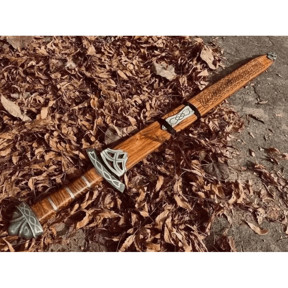 HandForged Damascus Steel Northmen Sword Medieval Viking Collectors Item 3