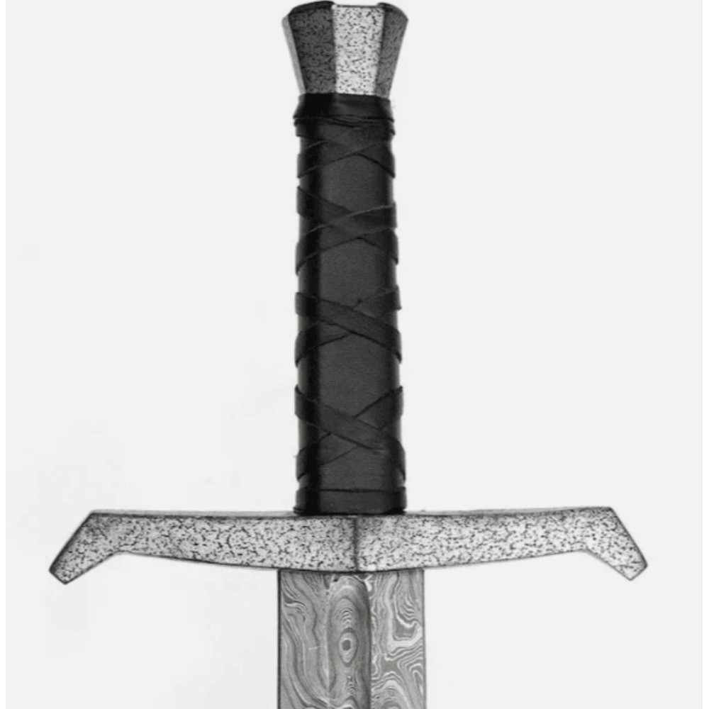 Handmade Damascus Viking Sword  BattleReady Collectible 2