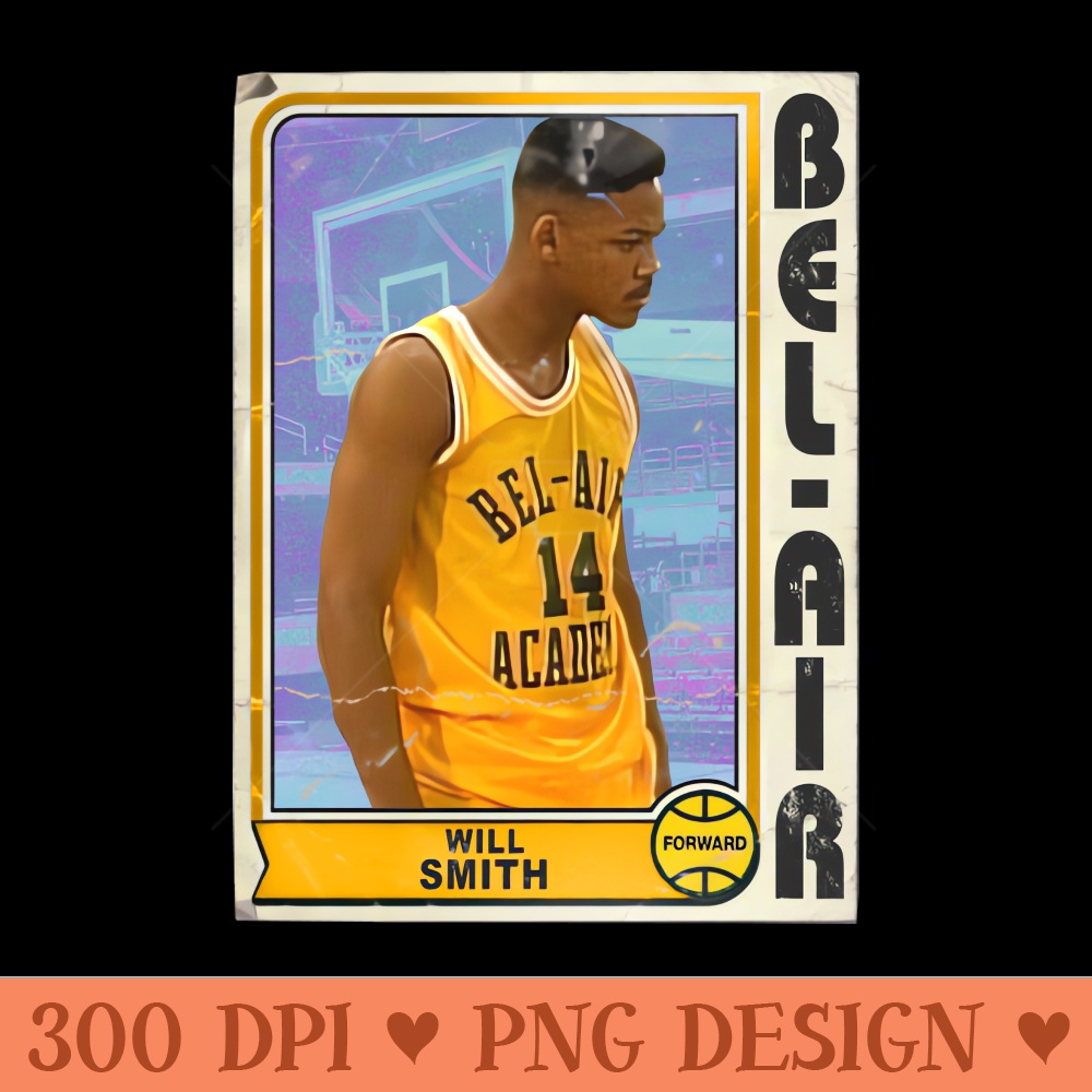 Air Will Smith Fresh Prince of Bel Air Basketball Card 0034.jpg
