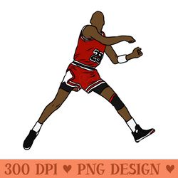michael jordan game winner celebration - png download website - good value