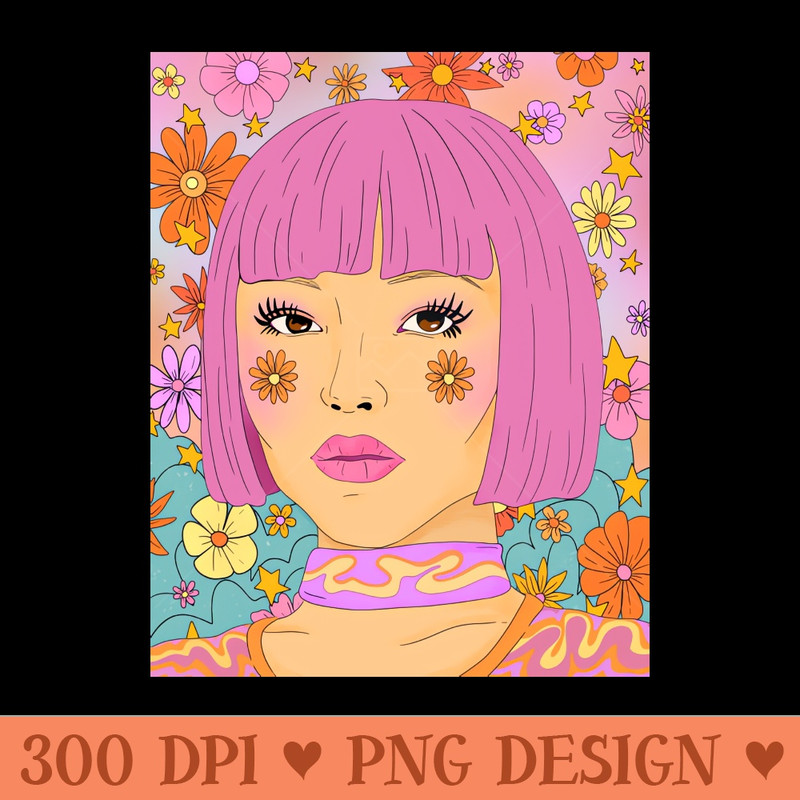 Flower Girl - Retro Portrait 0164.jpg