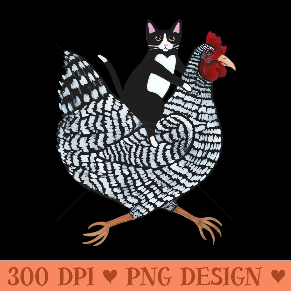 Tuxedo Cat on a Chicken 0273.jpg