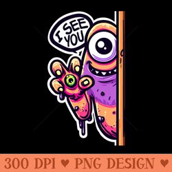 i see you monster - high-quality png download - flexibility