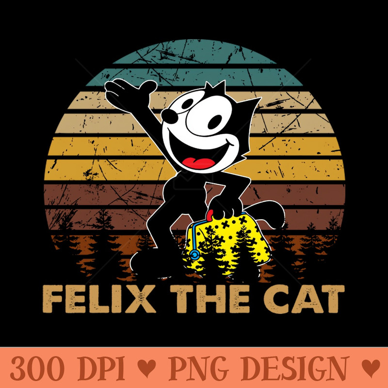 full face the cat walking art vintage retro 0217.jpg