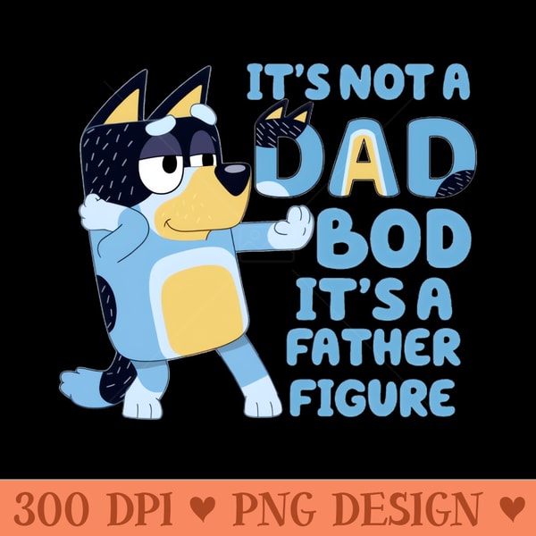 BLUEY DAD FIGURE - Vector PNG Download - Variety | Inspire Uplift