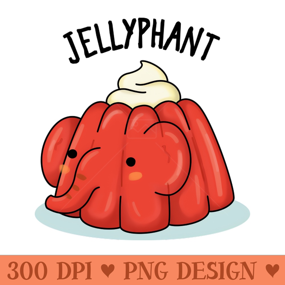 Jellyphant Funny Elephant Pun 0195.jpg