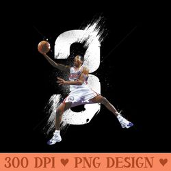 allen iverson - png printables - popularity