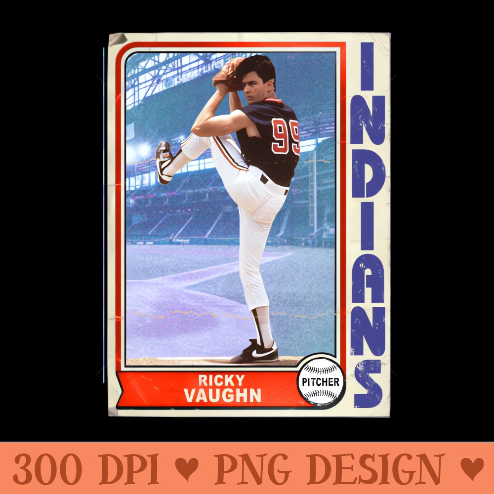 Ricky 'Wild Thing' Vaughn Retro Trading Card 0738.jpg