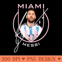 messi inter miami - png printables - popularity