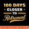 100 Days Closer to Retirement Funny Celebration 0005.jpg