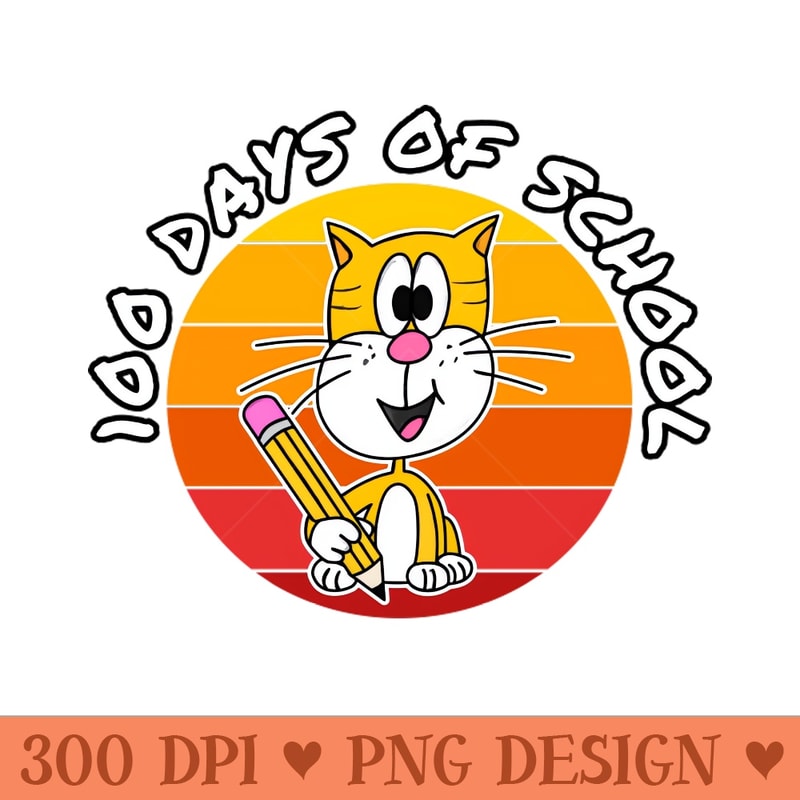100 Days Of School Cat Kindergarten Teacher 0036.jpg