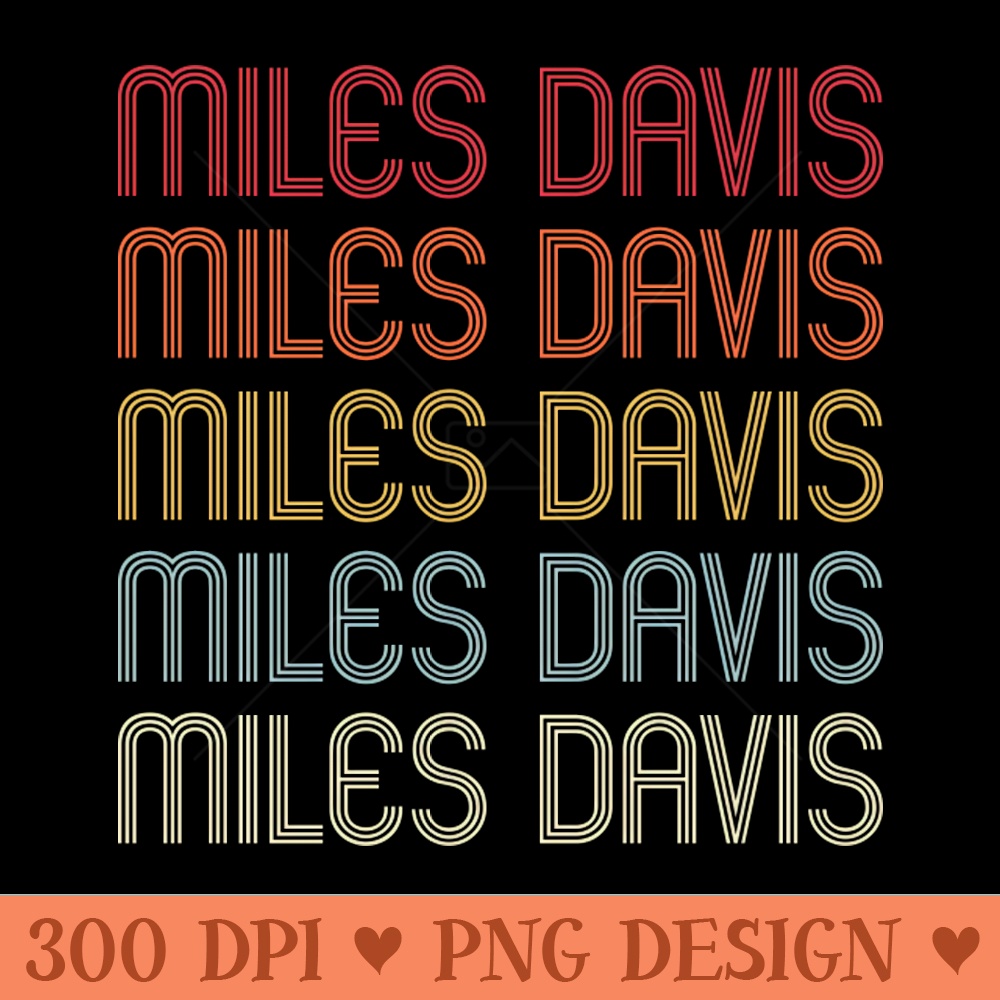 Retro Miles Wordmark Repeat - Vintage Style 0423.jpg