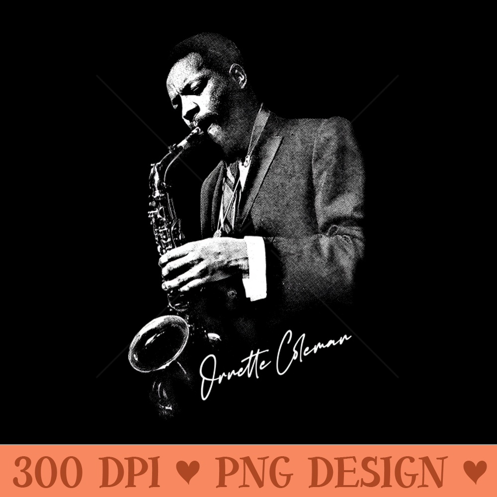 Ornette Coleman Retro Jazz Music Fan Design 0393.jpg