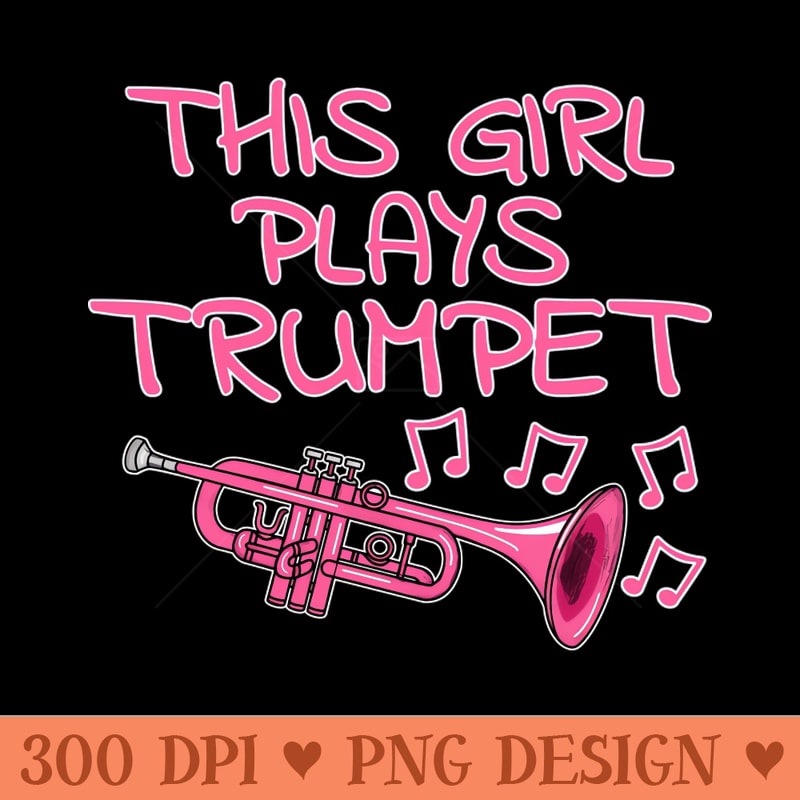 This Girl Plays Trumpet, Female Trumpeter, Brass Musician 0475.jpg