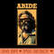 Abide - Vintage The Big Lebowski The Dude Street Art Design - PNG Illustrations - Popularity