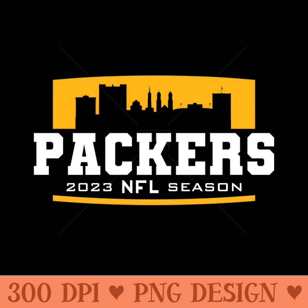 2023 Packers - Digital PNG Art - Popularity