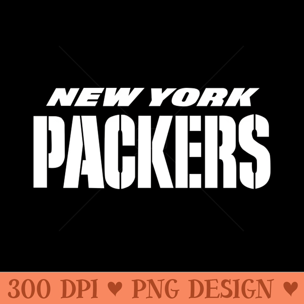 New York Packers - Digital PNG Art - Variety