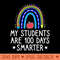 My Students Are 100 Days Smarter 100th Day Of School Teacher - PNG Download Bundle - Unique