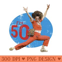 sally omalley - i'm 50th birthday - png downloadable resources