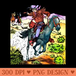 cody of the pony express 1955 chase and shooting of cowboys on horseback running at maximum speed through the desert wil