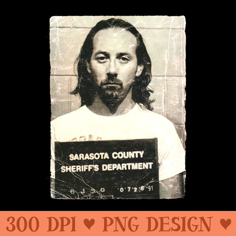 Vintage - pee wee herman - paul rubens mugshot - PNG Downloadable Resources - Variety