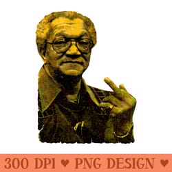 retro redd foxx middle finger - downloadable png
