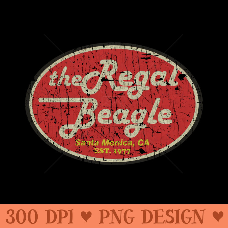 RETRO STYLE - THE REGAL BEAGLE 70S - PNG Printables - Latest Updates