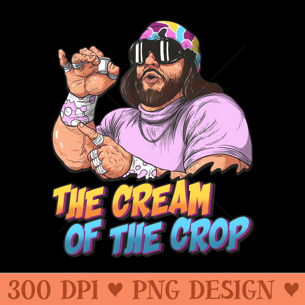 THE CREAM OF THE CROP RANDY SAVAGE MACHO MAN - PNG Download Website - Unique