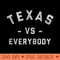 Texas Vs Everybody Vintage - PNG Design Downloads - Good Value
