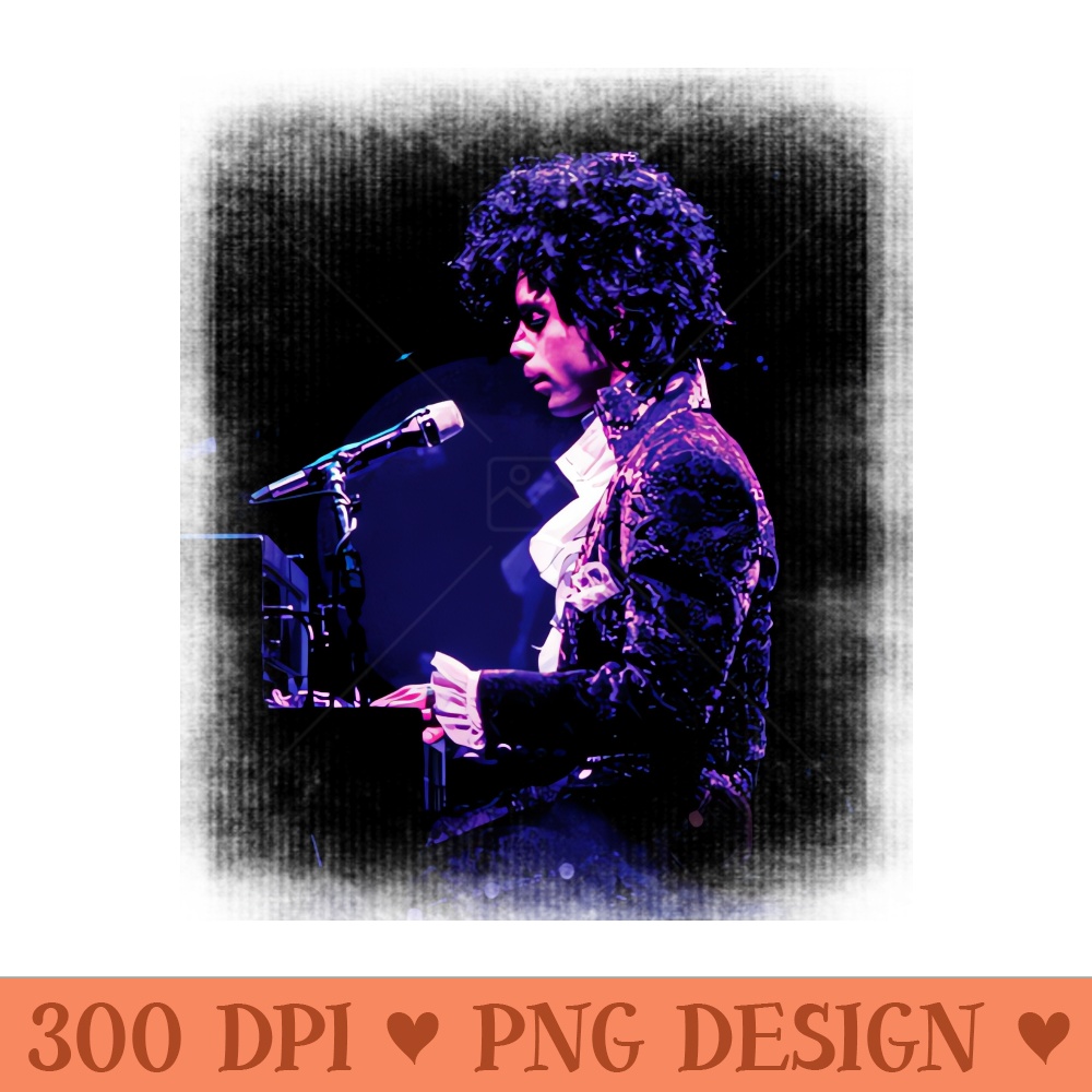 Prince Fan art - Digital PNG Download - Unique