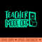 Teacher mode off  switch off vacay mode teachers spring break teachers summer end of school year end of school term - PNG Artwork - Variety