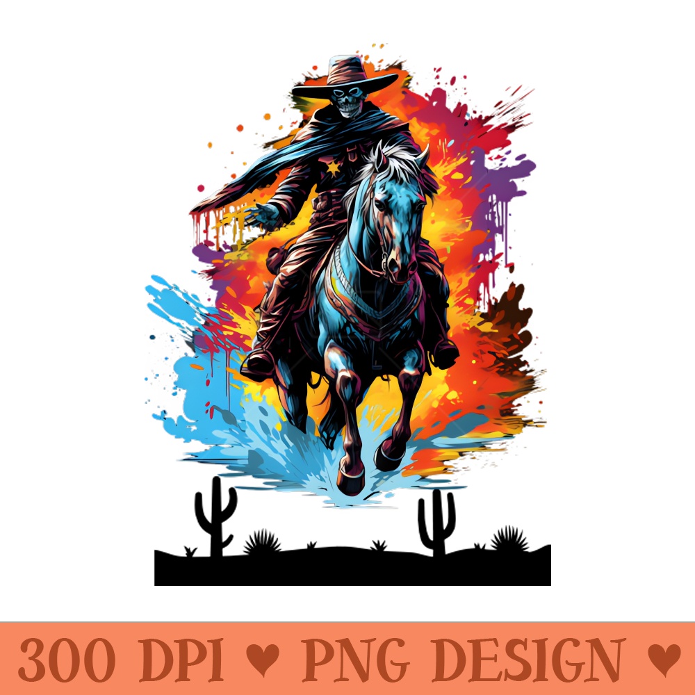 Western Cowboy - Sublimation PNG Designs - Customer Support