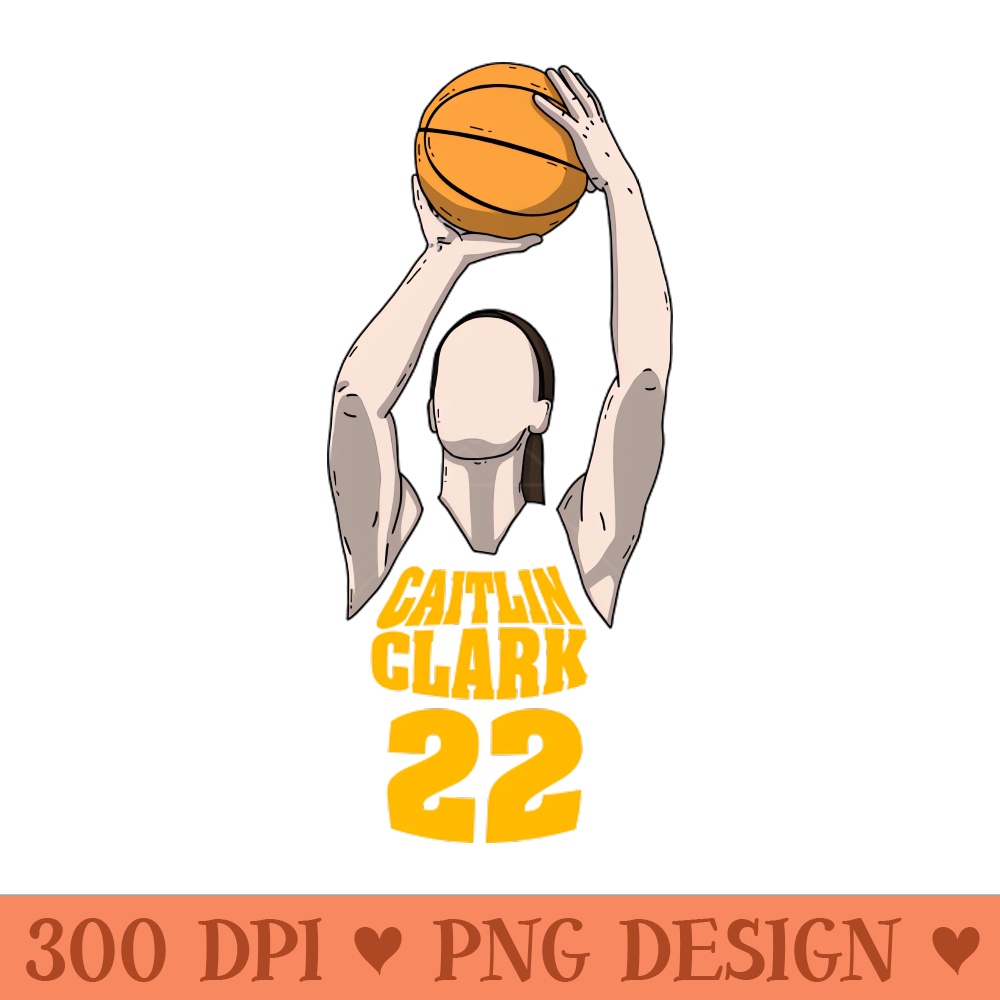 Caitlin Clark Graphic - High Quality PNG - Customer Support