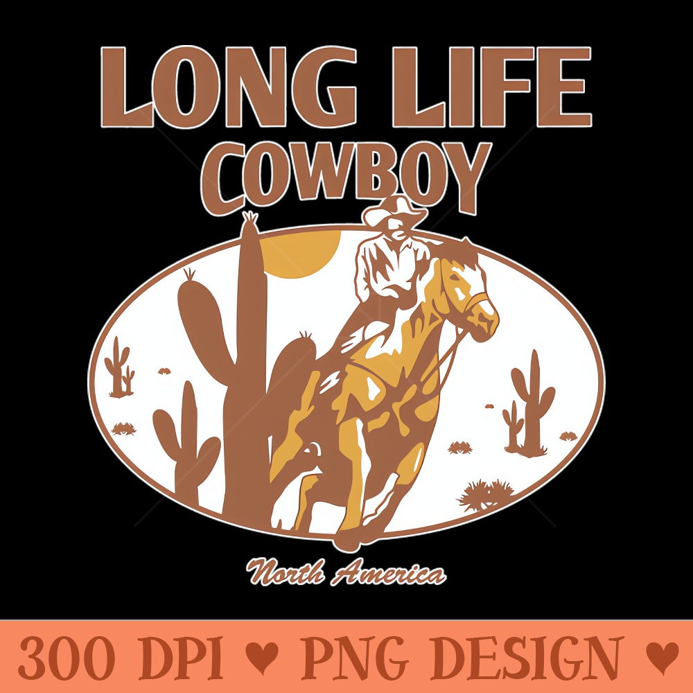 Long life cow boy - Download PNG Graphics - Popularity