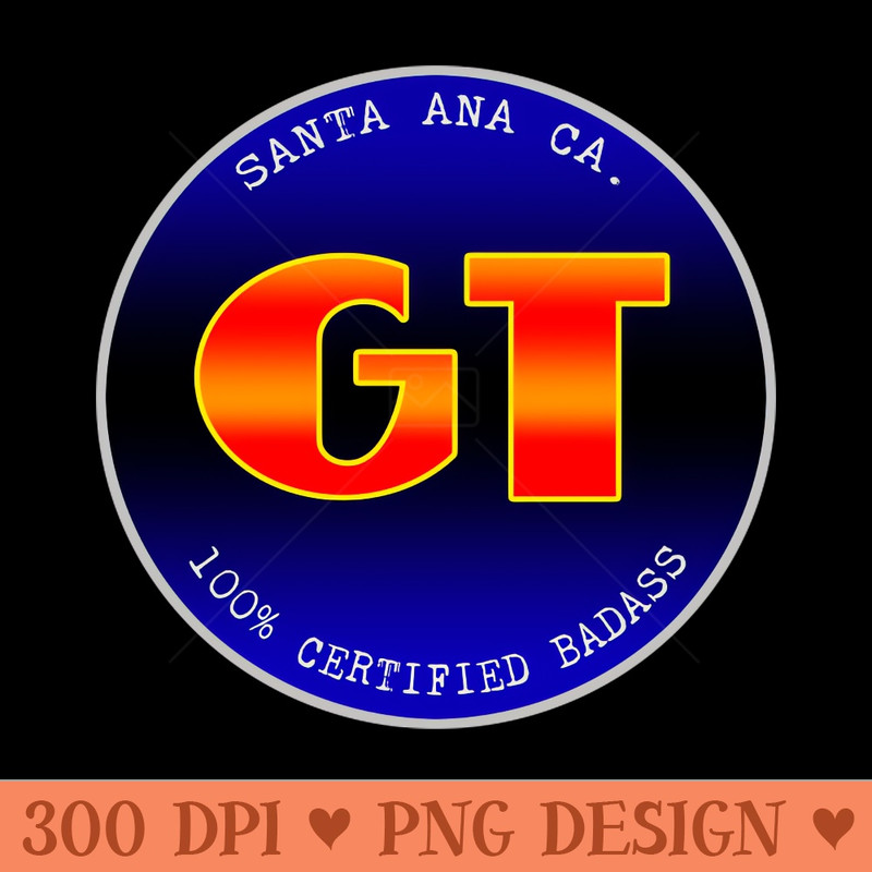 Vintage GT BMX Graphic - Sublimation PNG - Flexibility