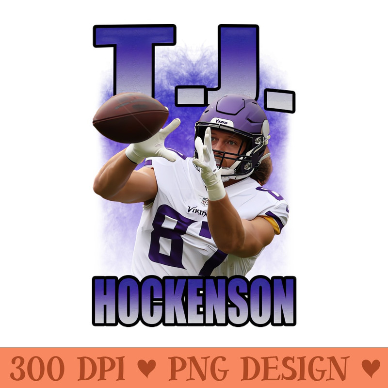 TJ Hockenson Bootleg - Digital PNG Graphics - Latest Updates