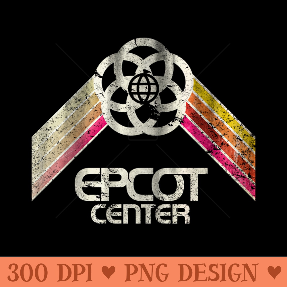 EPCOT Center Vintage Logo - Download PNG Graphics - Popularity