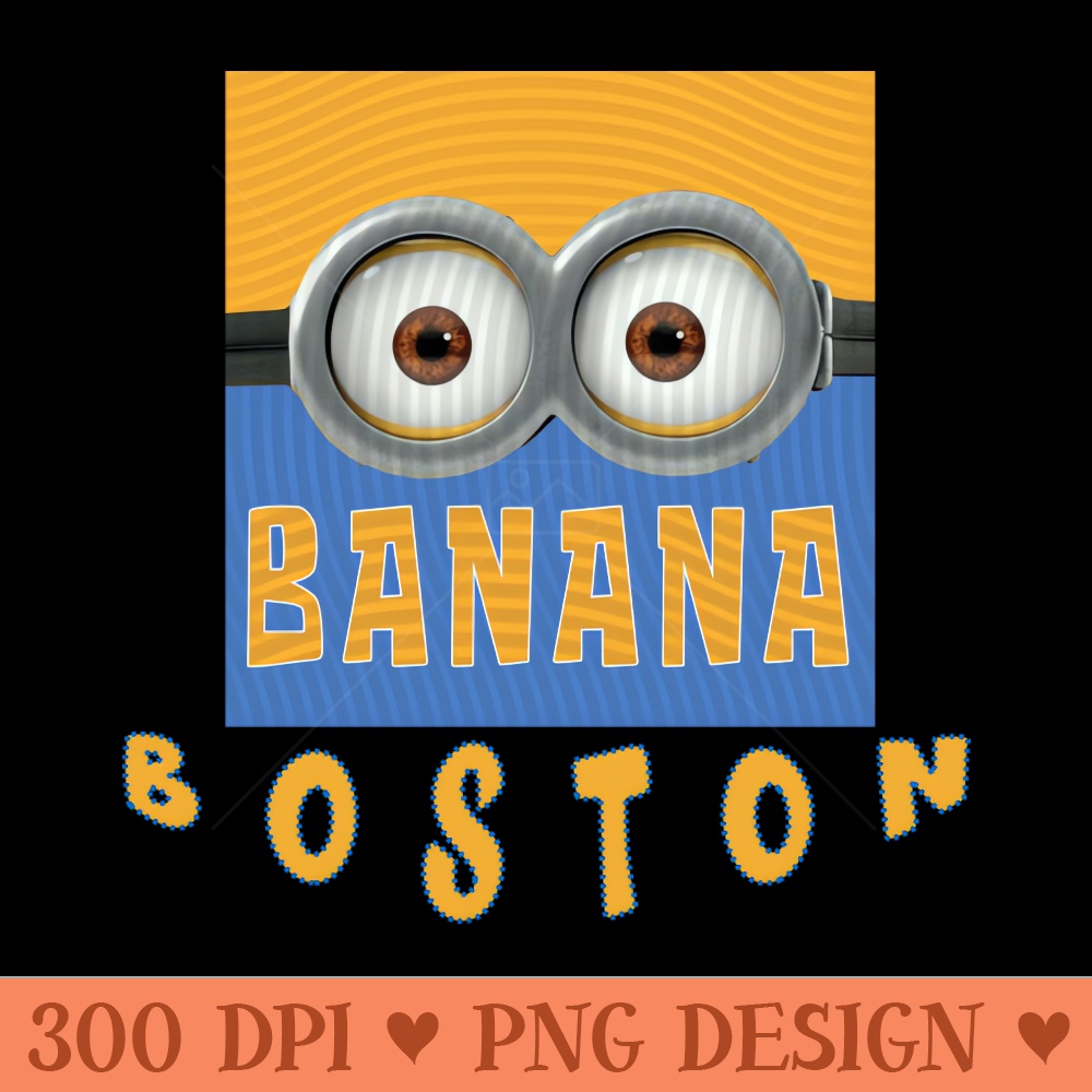 MINIONS USA BOSTON - PNG Designs - Convenience
