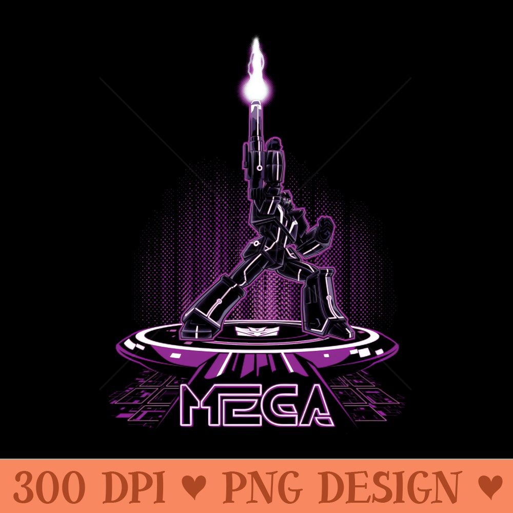 MEGA (TRON) - PNG Printables - Flexibility